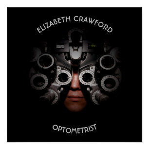 Optometrist Optometrist Test Vision Oftalmoloog Perfect Poster