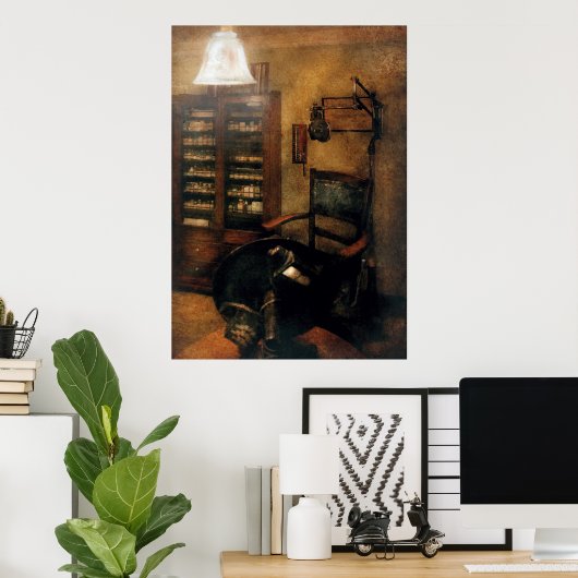 Optometrist - Optometristen Kantoor Poster (Thuiskantoor)