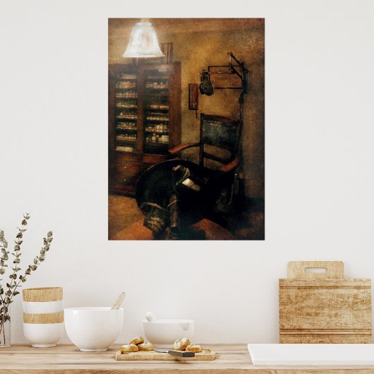 Optometrist - Optometristen Kantoor Poster (Keuken)