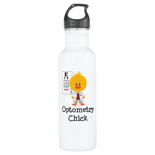Optometrist Optometry Chick Chick Waterfles (Voorkant)