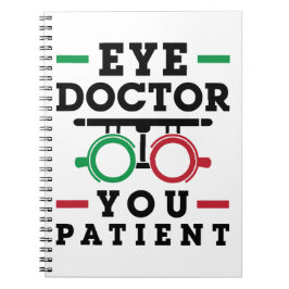 Optometrist Optometry Eye Doctor U Patiënt Notitieboek
