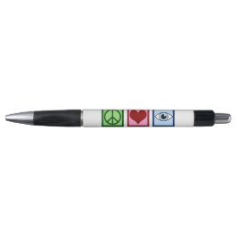 Optometrist Peace Love Optometry Blue Eye Doctor Pen