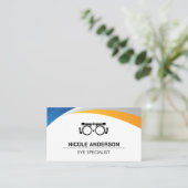 Optometrist | Phoropter apparatuur | Gezondheid Visitekaartje (Staand voorkant)