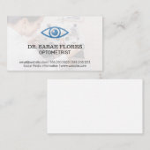 optometrist | phoropter | oogpictogram visitekaartje (Voorkant / Achterkant)