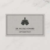 Optometrist | Phoropteruitrusting Visitekaartje (Voorkant)