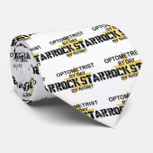 Optometrist Rock Star, Night Stropdas (Opgerold)