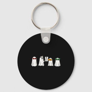 Optometrist spookhuis centrum Halloween opticien Sleutelhanger