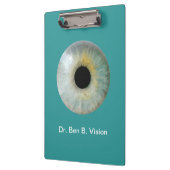 Optometrist Thema Gepersonaliseerd Acrylklembord Klembord (Links)