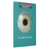 Optometrist Thema Gepersonaliseerd Acrylklembord Klembord (Rechts)