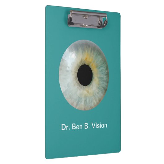 Optometrist Thema Gepersonaliseerd Acrylklembord Klembord (Rechts)