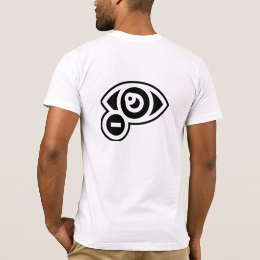 Optometrist Tshirt, Optometrie Student, T-shirt (Achterkant)