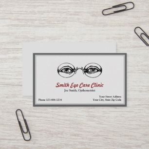 Optometrist Visitekaartje