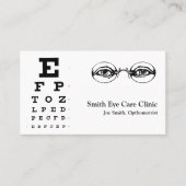 Optometrist Visitekaartje (Voorkant)