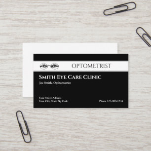 Optometrist Visitekaartje