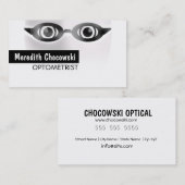 Optometrist Visitekaartje optometriespecialist (Voorkant / Achterkant)
