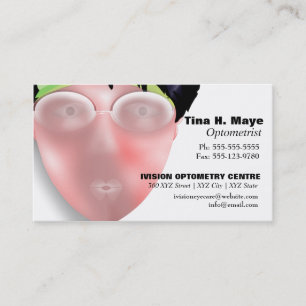 Optometrist Visitekaartje van oogzorg