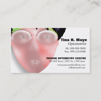 Optometrist Visitekaartje van oogzorg