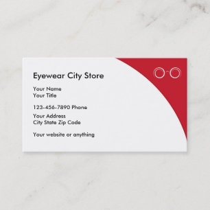 Optometrist Visitekaartjes