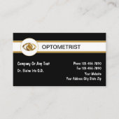 Optometrist Visitekaartjes Afsprakenkaartje (Voorkant)