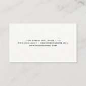 Optometrist | Voorgeschreven bril | Oogexamen Appo Afsprakenkaartje (Achterkant)