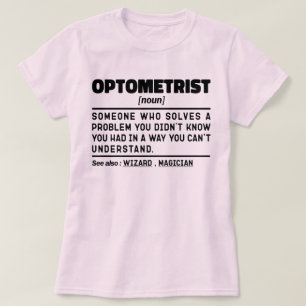 Optometrist zelfstandig naamwoord medische optomet t-shirt