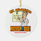 Optometristen Keramisch Ornament (Voorkant)