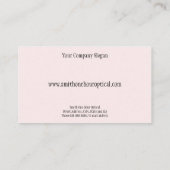 Optometristen Visitekaartje (Achterkant)