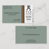 Optometristen Visitekaartje (Voorkant / Achterkant)