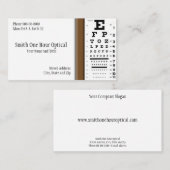 Optometristen Visitekaartje (Voorkant / Achterkant)