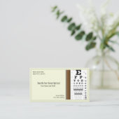 Optometristen Visitekaartje (Staand voorkant)