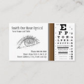 Optometristen Visitekaartje (Voorkant)