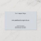 Optometristen Visitekaartje (Achterkant)