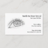 Optometristen Visitekaartje (Voorkant)