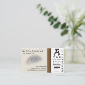 Optometristen Visitekaartje (Staand voorkant)