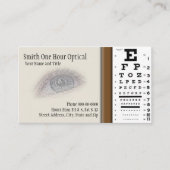 Optometristen Visitekaartje (Voorkant)