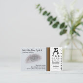 Optometristen Visitekaartje (Staand voorkant)