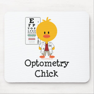 Optometry Chick Mousepad Muismat
