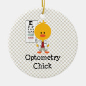 Optometry Chick Ornament (Voorkant)