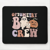 Optometry Crew Optometry Boo Crew Halloween Optici Muismat (Voorkant)