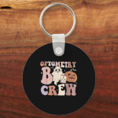 Optometry Crew Optometry Boo Crew Halloween Optici Sleutelhanger (Voorkant)