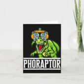 Optometry Machine Phoropter Funny Optometrist Phor Kaart (Voorkant)