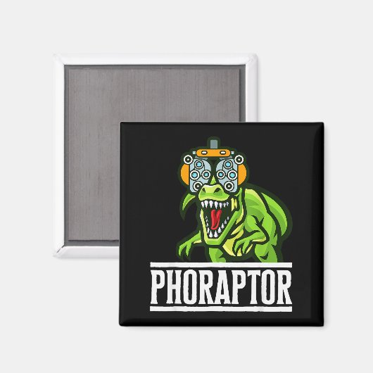 Optometry Machine Phoropter Funny Optometrist Phor Magneet (Voorkant / Achterkant)