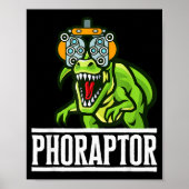 Optometry Machine Phoropter Funny Optometrist Phor Poster (Voorkant)