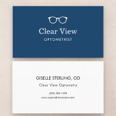 Optometry Modern Eyewear Doctor Visitekaartje