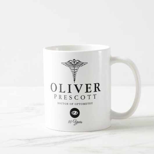 Optometry Professional | Werkautomarker Koffiemok (Rechts)