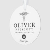 Optometry Professional | Werkautomarker Ornament (voorkant)