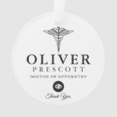 Optometry Professional | Werkautomarker Ornament (voorkant)