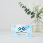 Optometry Stylized Eye Logo | Medical Doctor Visitekaartje (Staand voorkant)