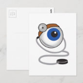 OPTOMITRIST EYE BRIEFKAART (Voorkant / Achterkant)