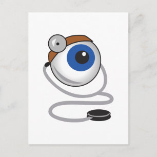 OPTOMITRIST EYE BRIEFKAART